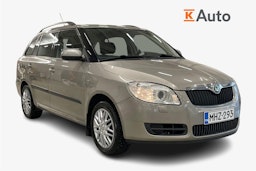 ruskea (beige) Skoda Fabia 2010 kuva 1.