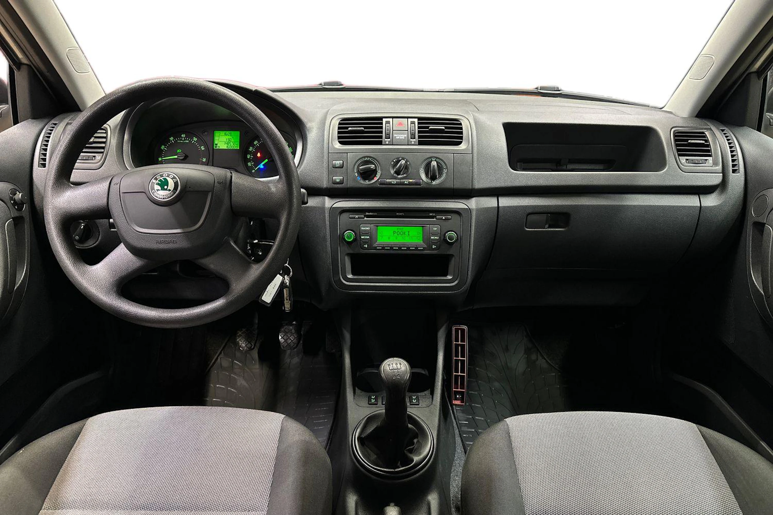 ruskea (beige) Skoda Fabia 2011 kuva 7.