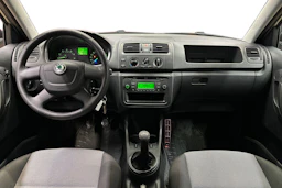 ruskea (beige) Skoda Fabia 2011 kuva 7.