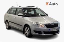harmaa Skoda Fabia 2011 kuva 1.