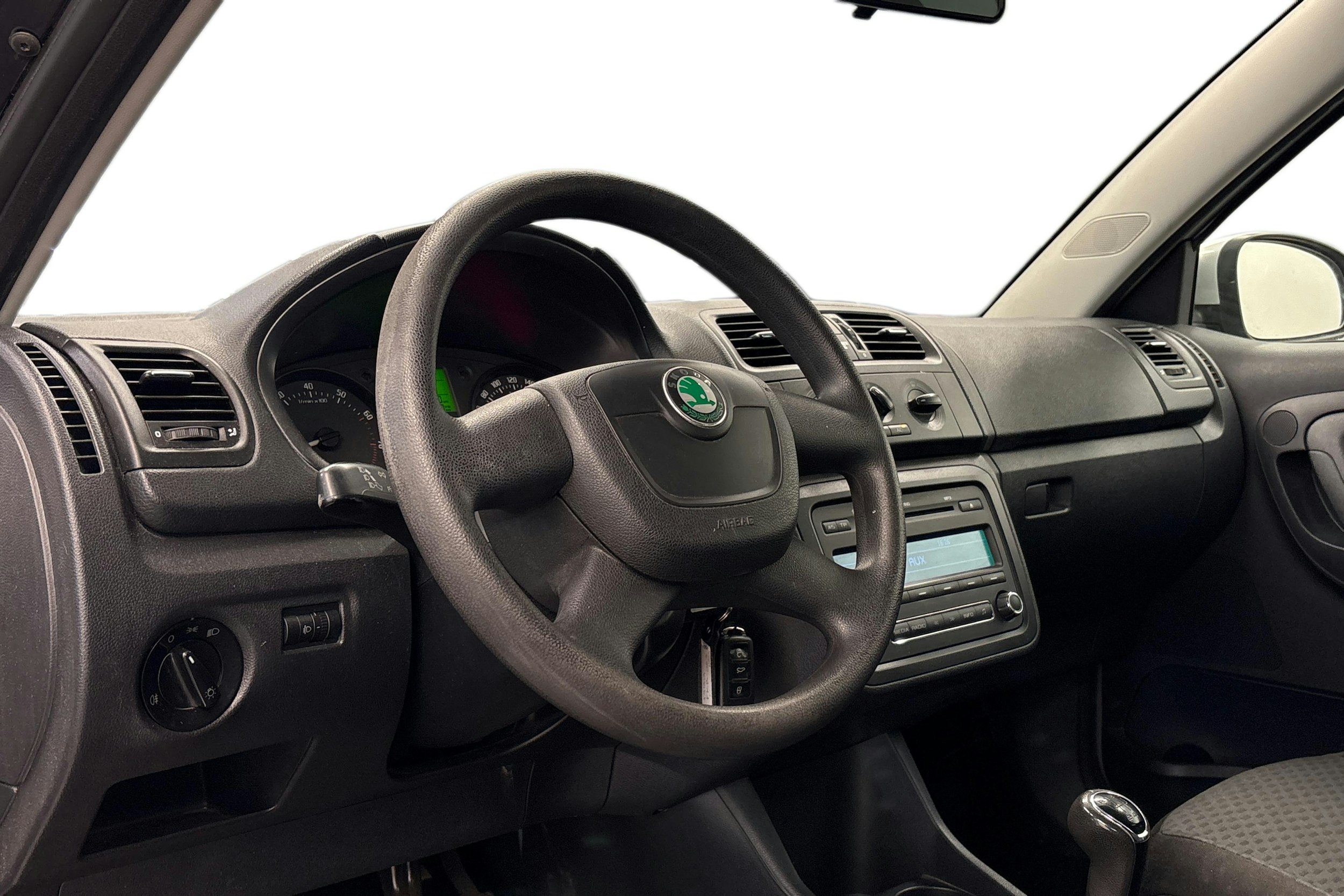 harmaa Skoda Fabia 2011 kuva 3.