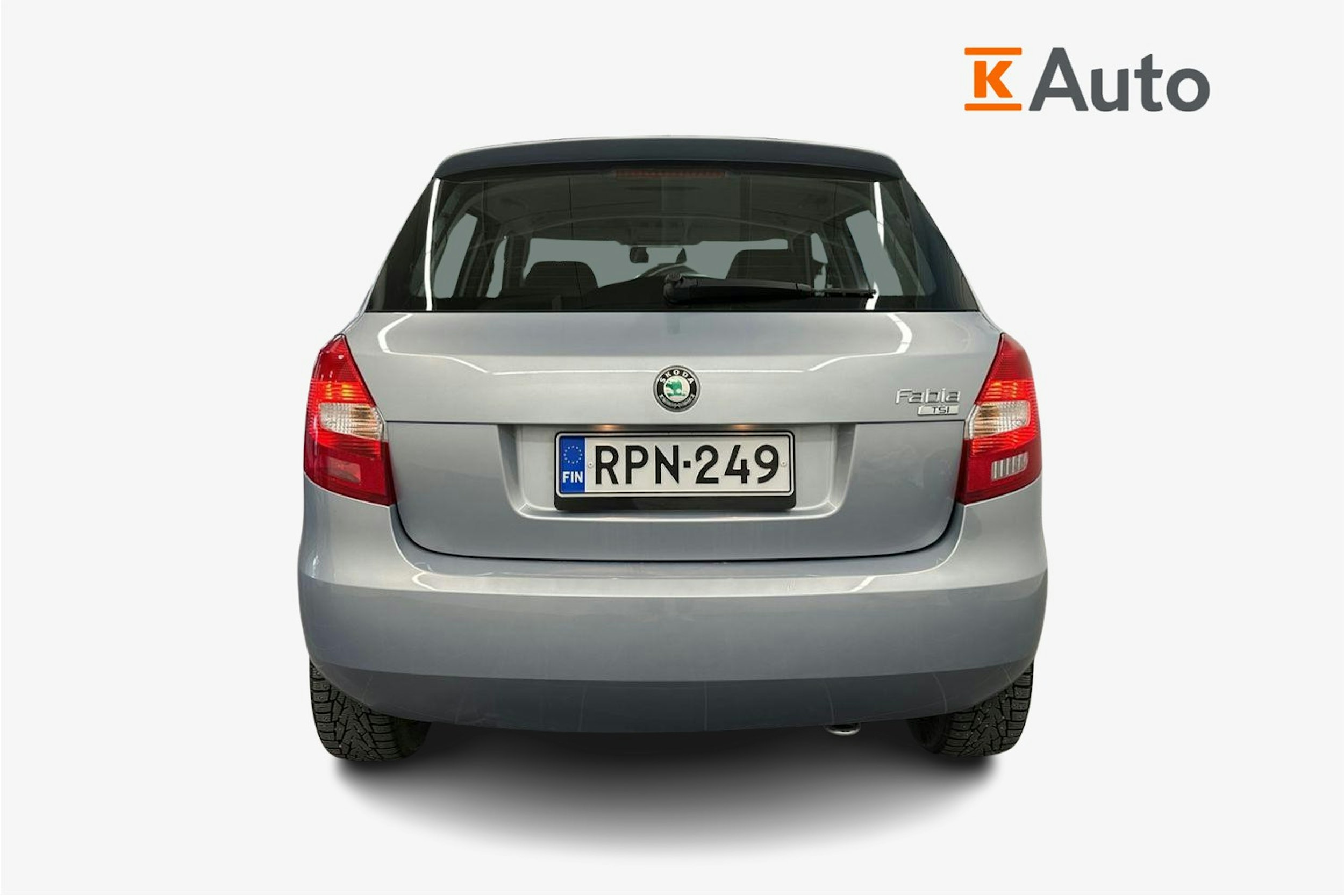 sininen Skoda Fabia 2011 kuva 3.