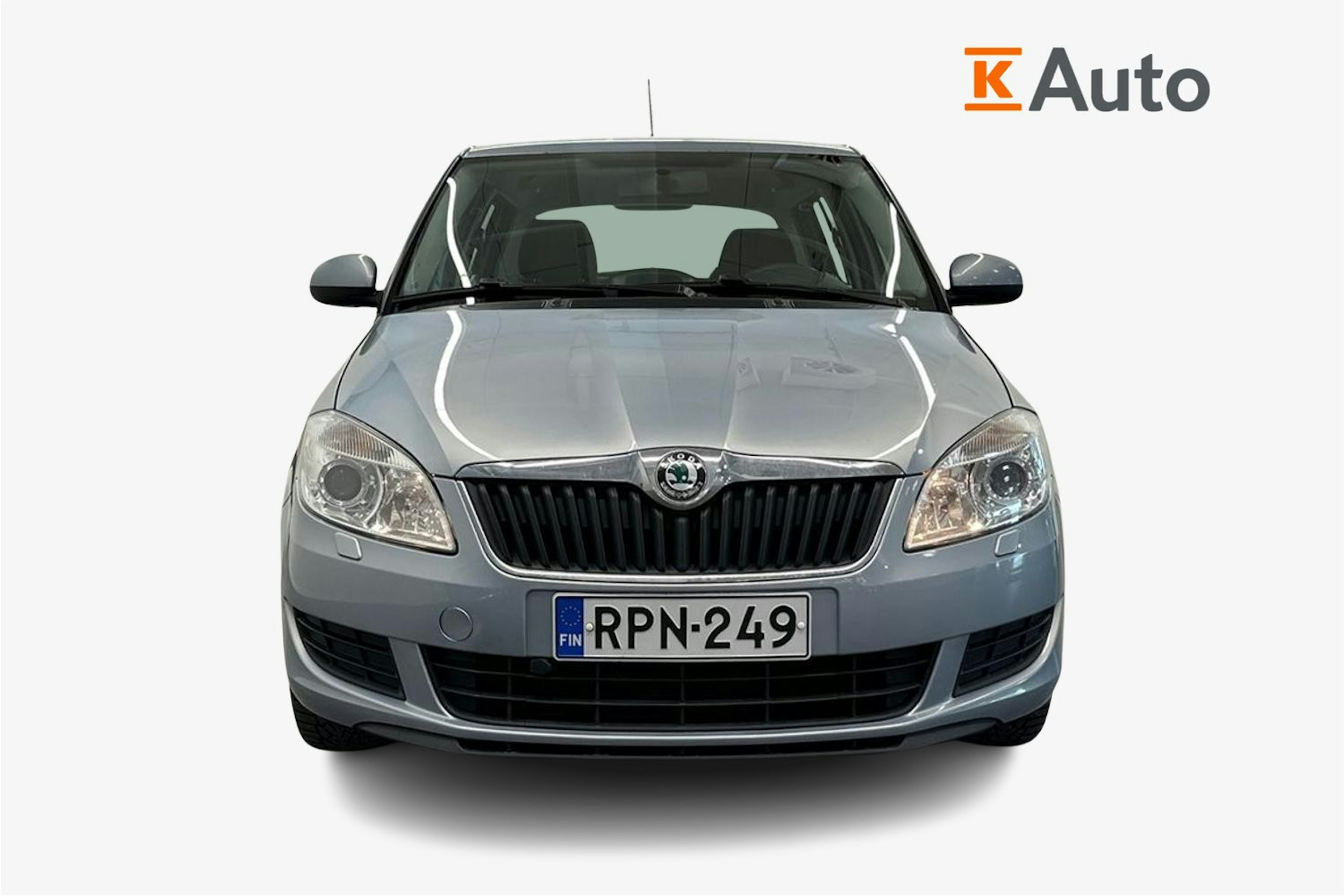sininen Skoda Fabia 2011 kuva 4.