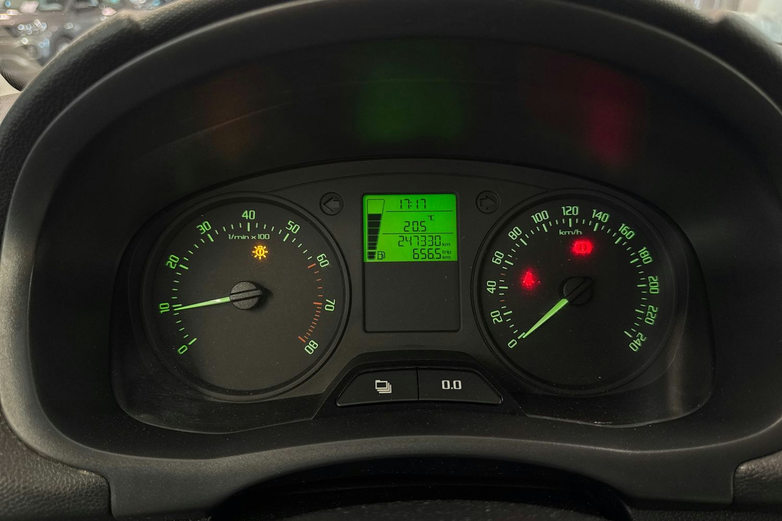 harmaa Skoda Fabia 2011 kuva 19.