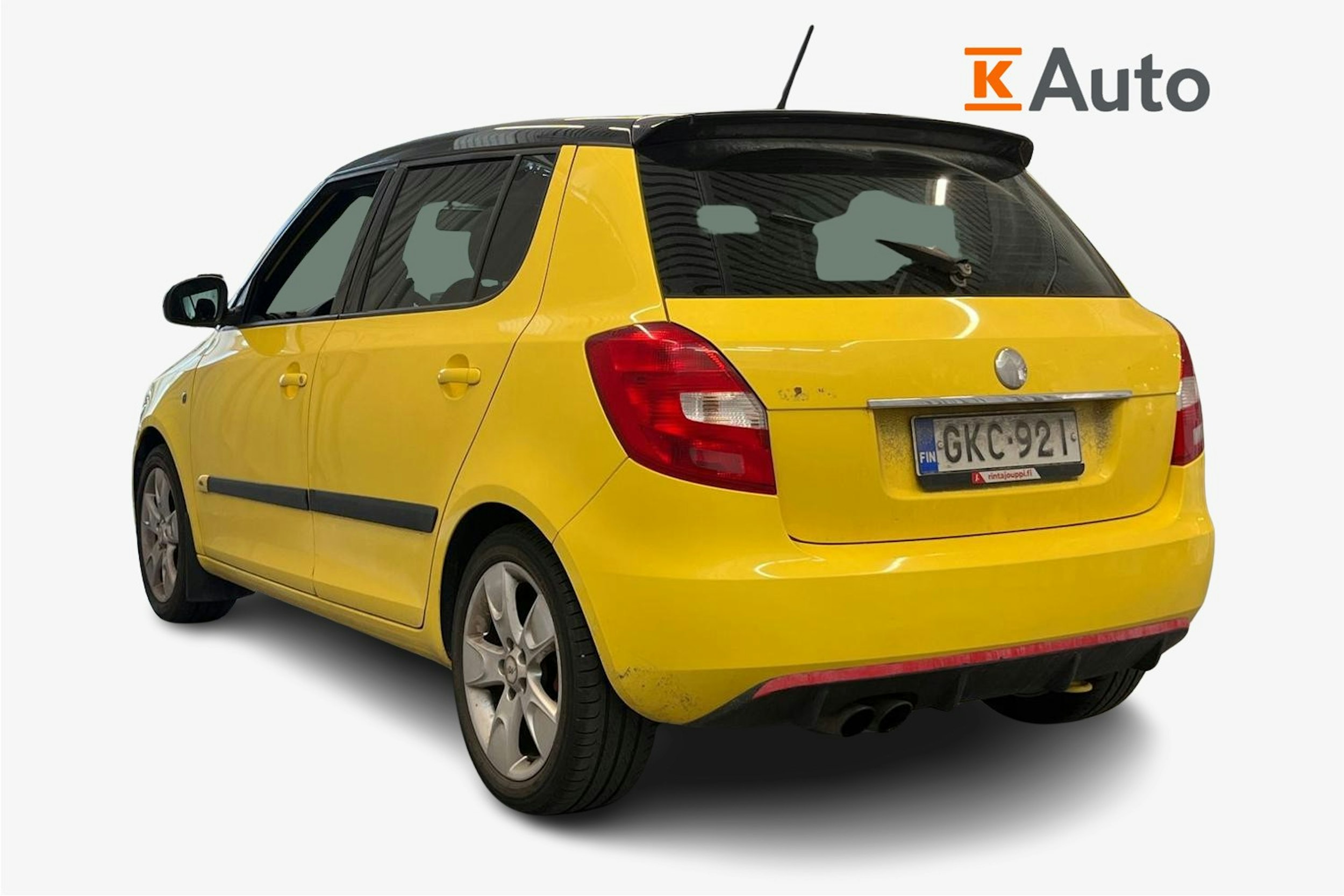 Keltainen Skoda FABIA 2012 kuva 2.