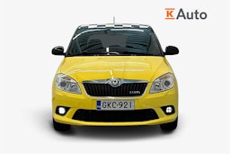 Keltainen Skoda FABIA 2012 kuva 4.