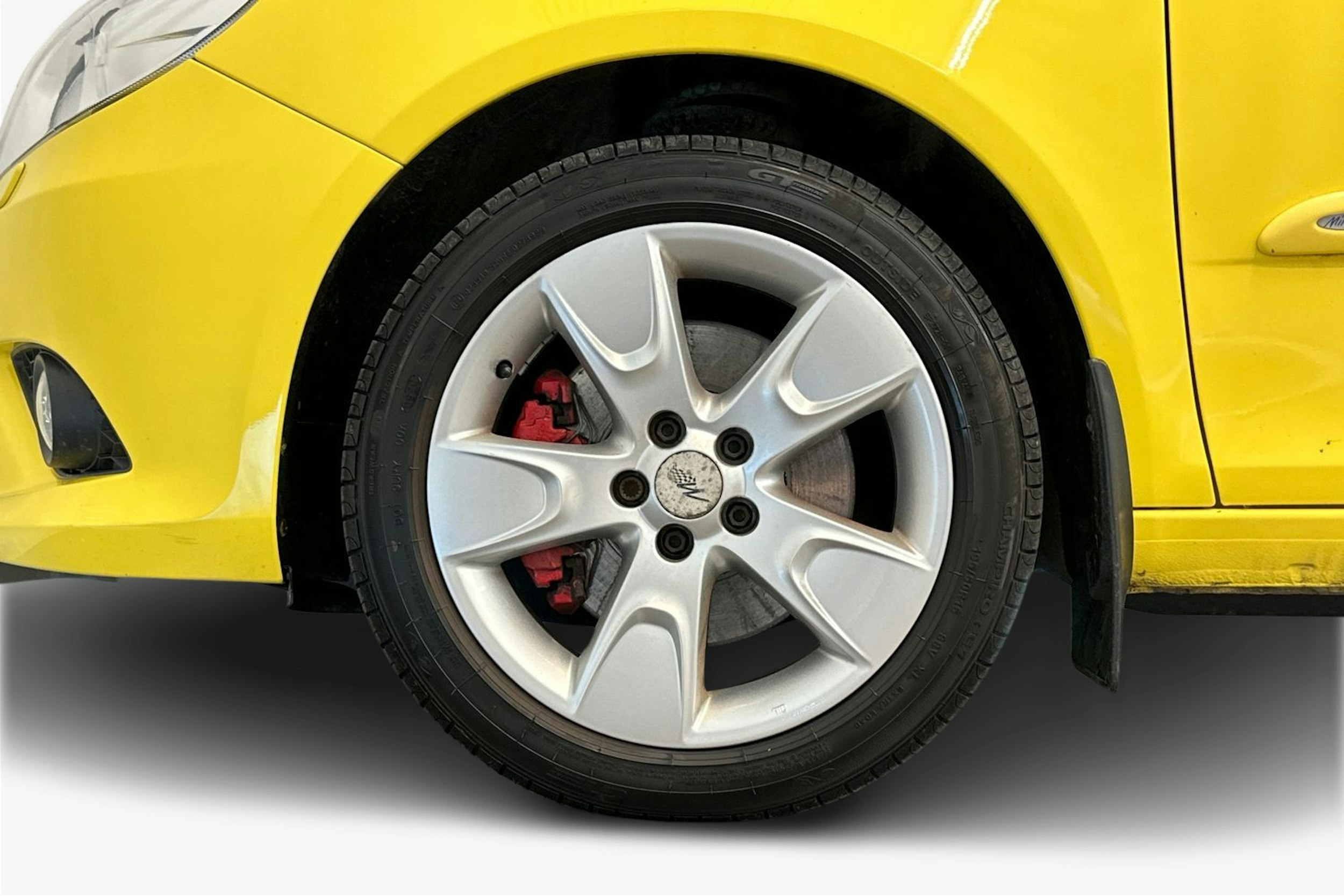 Keltainen Skoda FABIA 2012 kuva 9.