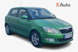 vihreä Skoda Fabia 2013 kuva 1.