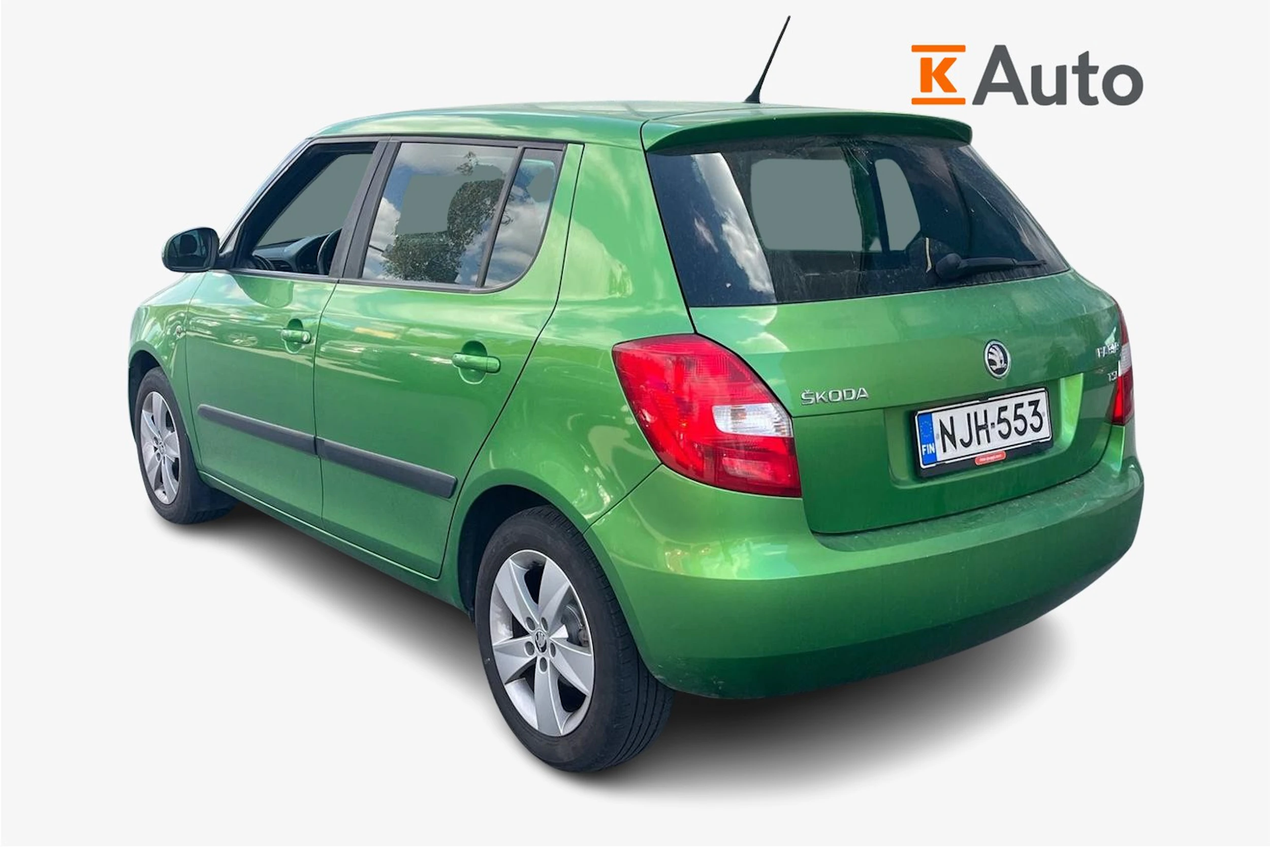 vihreä Skoda Fabia 2013 kuva 2.