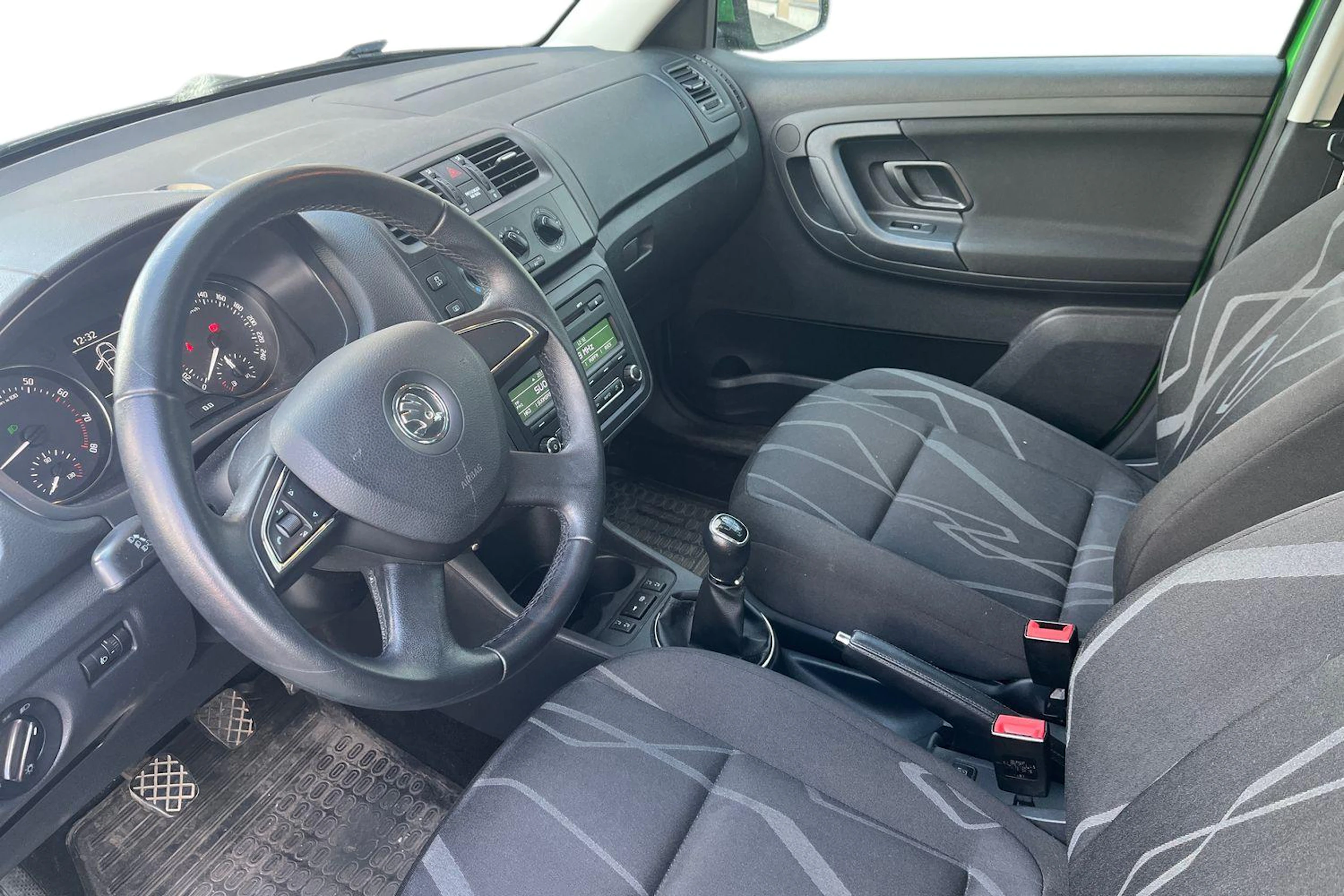 vihreä Skoda Fabia 2013 kuva 3.
