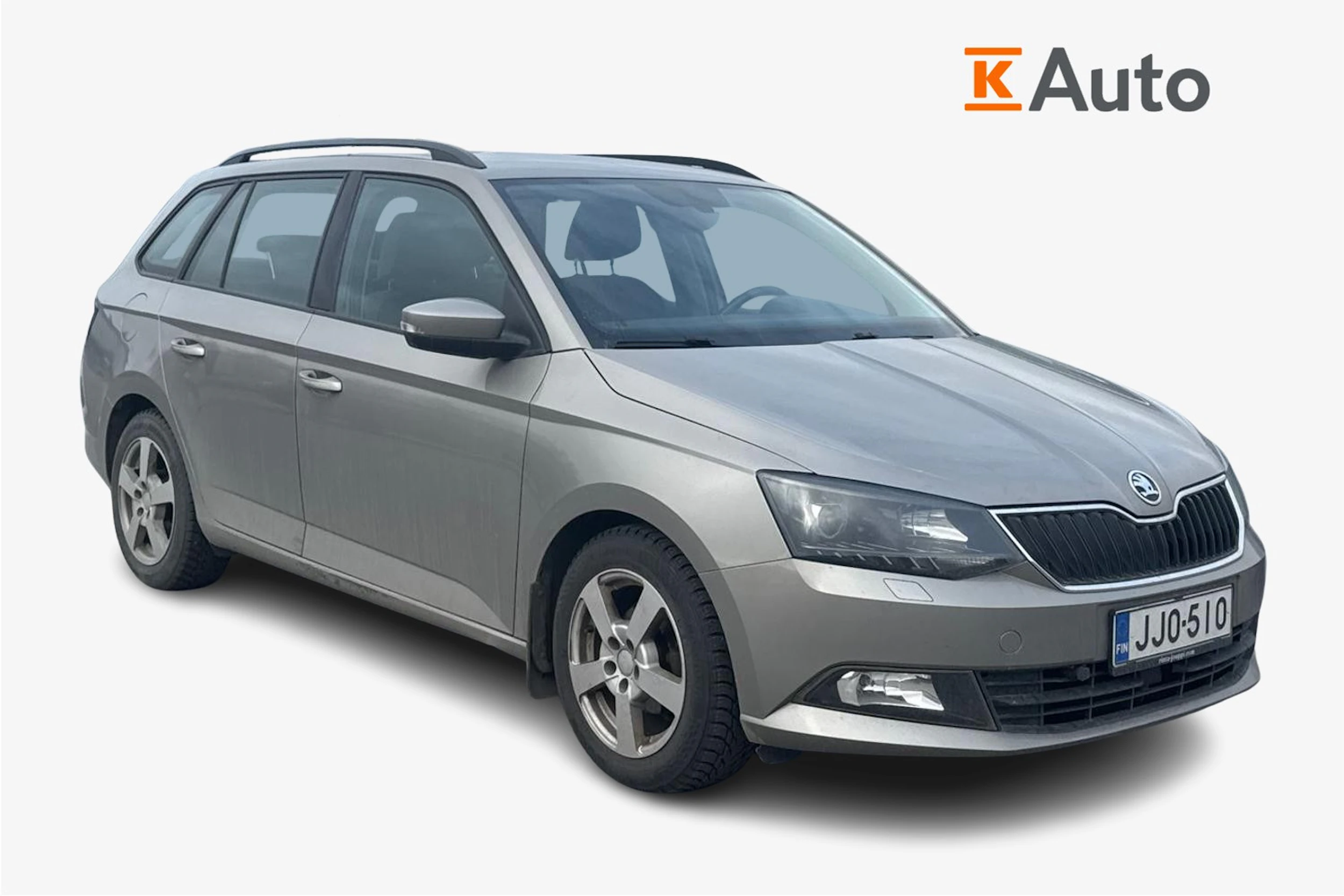 ruskea (beige) Skoda Fabia 2015 kuva 1.