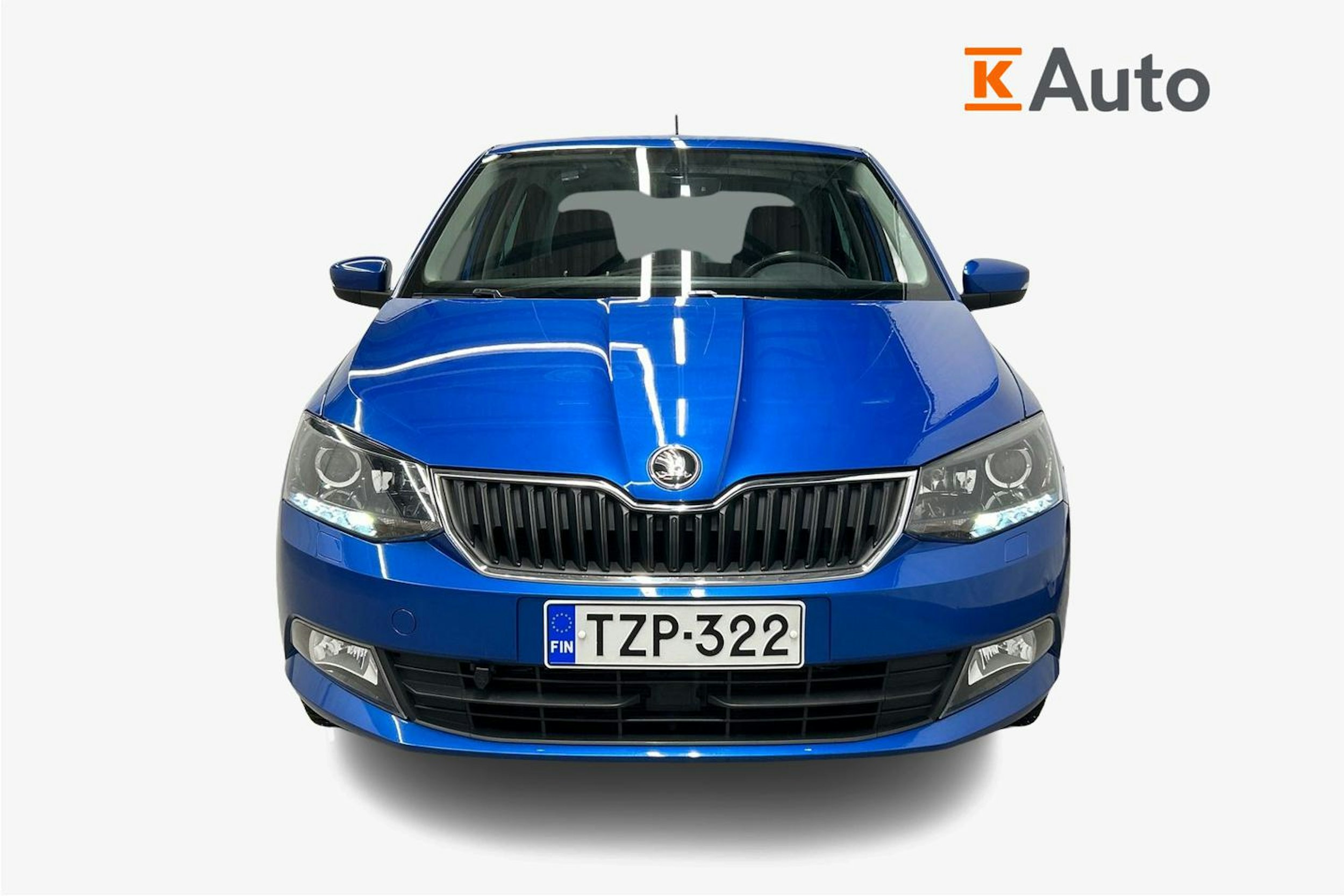 sininen Skoda Fabia 2015 kuva 5.