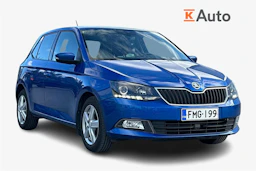 sininen Skoda Fabia 2016 kuva 1.
