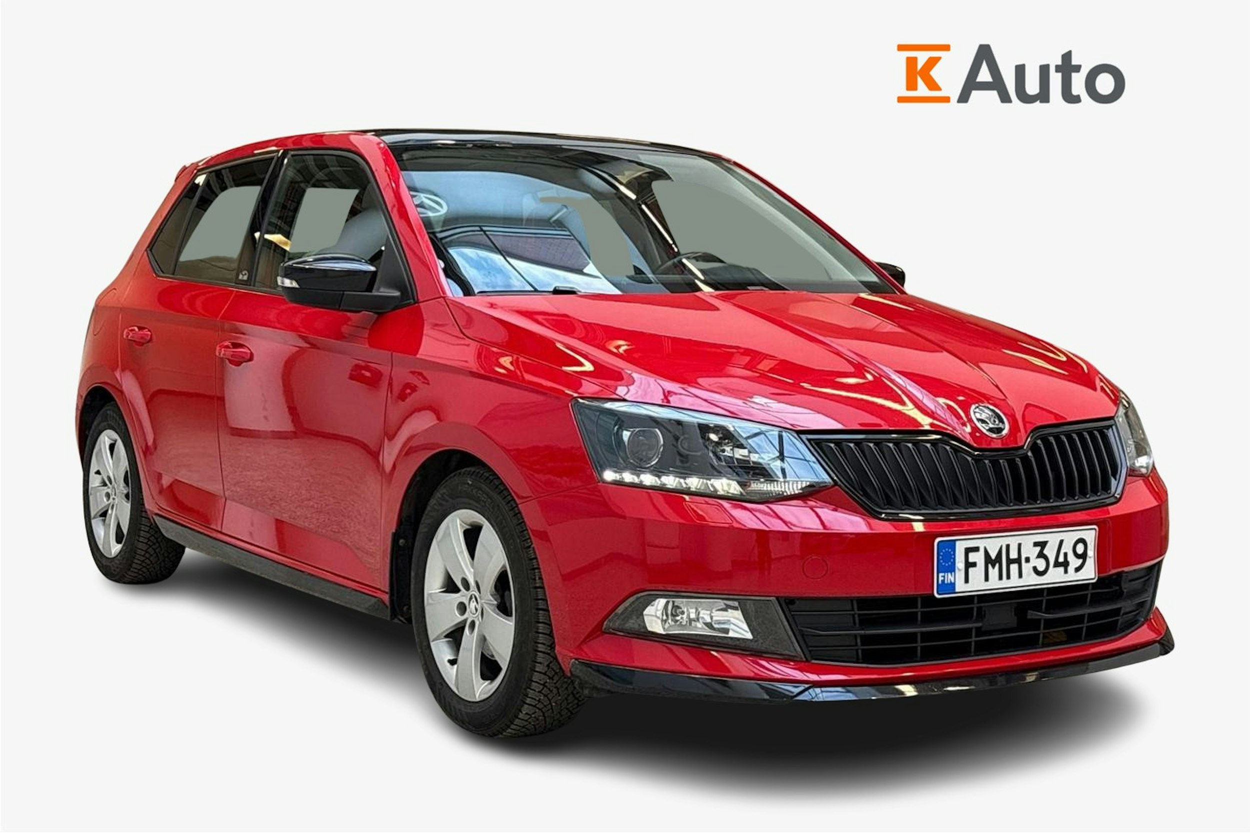 punainen Skoda Fabia 2016 kuva 1.