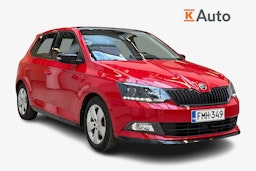 punainen Skoda Fabia 2016 kuva 1.