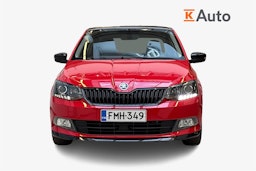punainen Skoda Fabia 2016 kuva 5.