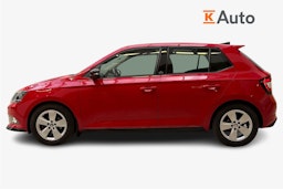 punainen Skoda Fabia 2016 kuva 6.