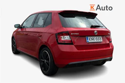 punainen Skoda Fabia 2016 kuva 2.