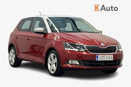 punainen Skoda Fabia 2016 kuva 1.
