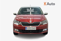 punainen Skoda Fabia 2016 kuva 5.