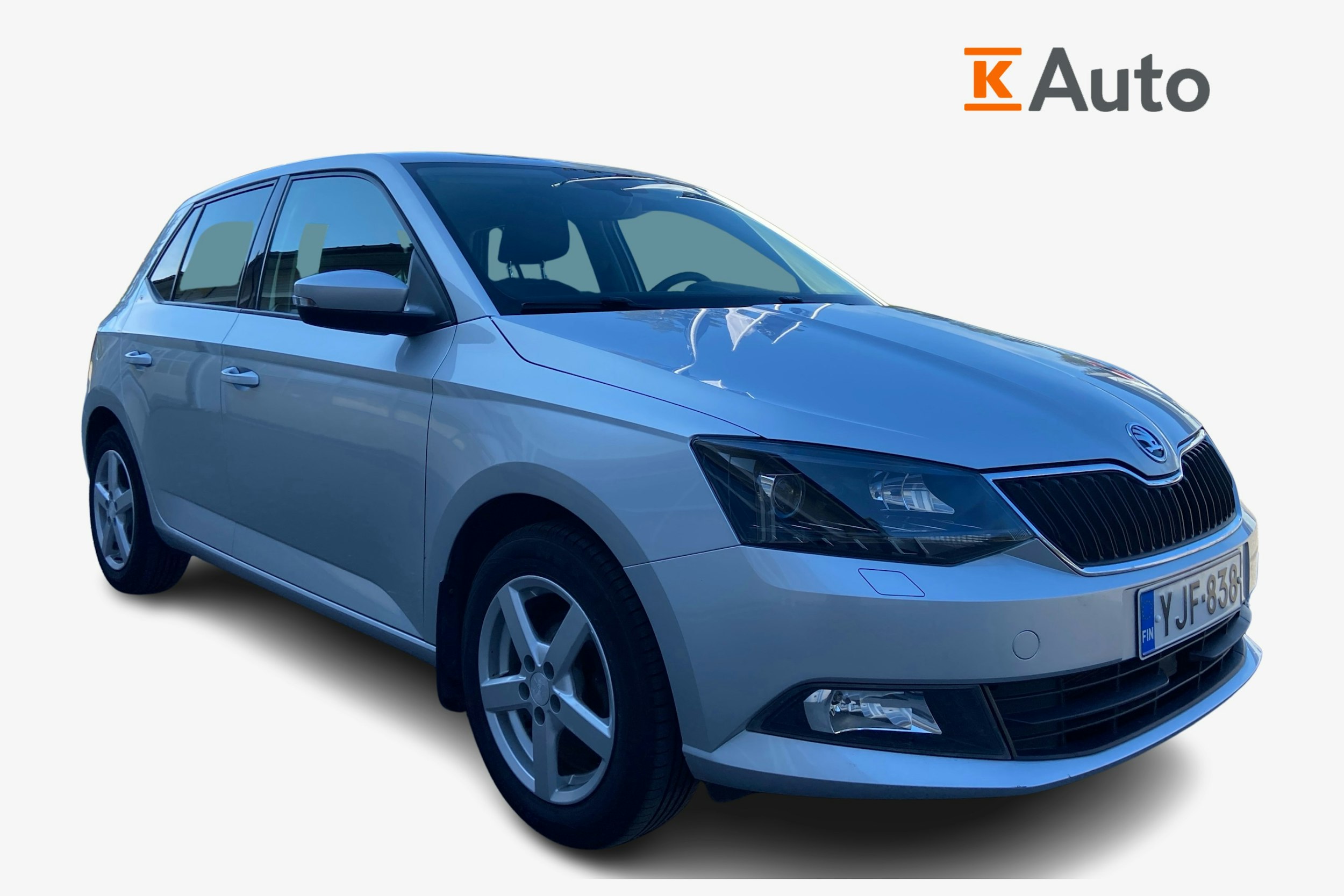 harmaa Skoda Fabia 2016 kuva 1.