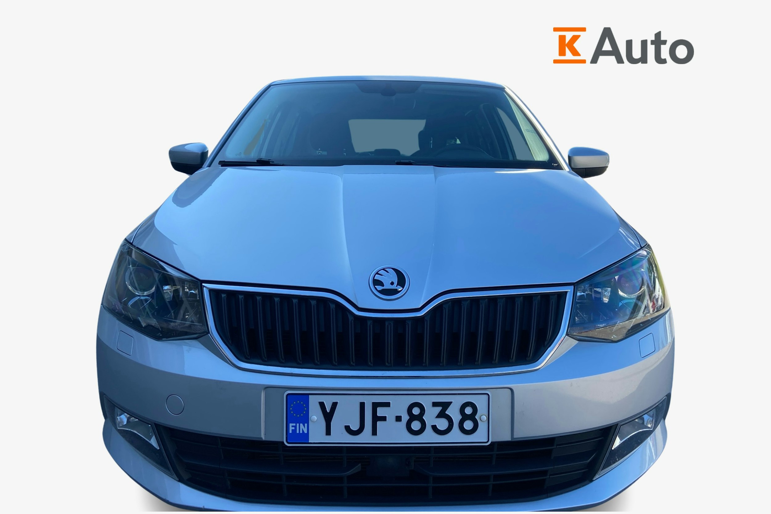 harmaa Skoda Fabia 2016 kuva 4.