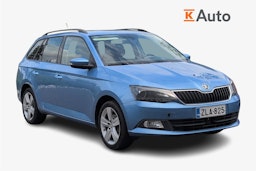 sininen Skoda Fabia 2017 kuva 1.