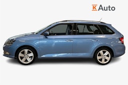 sininen Skoda Fabia 2017 kuva 6.