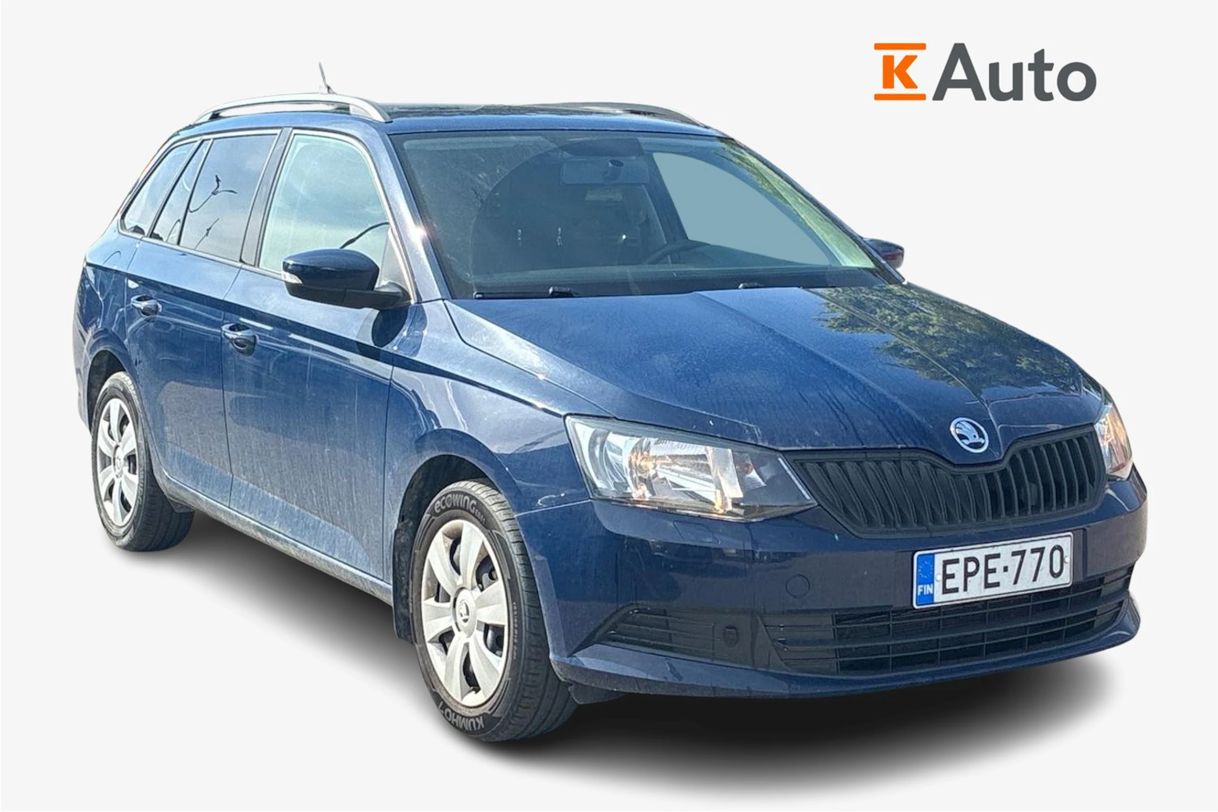 sininen Skoda Fabia 2018 kuva 1.