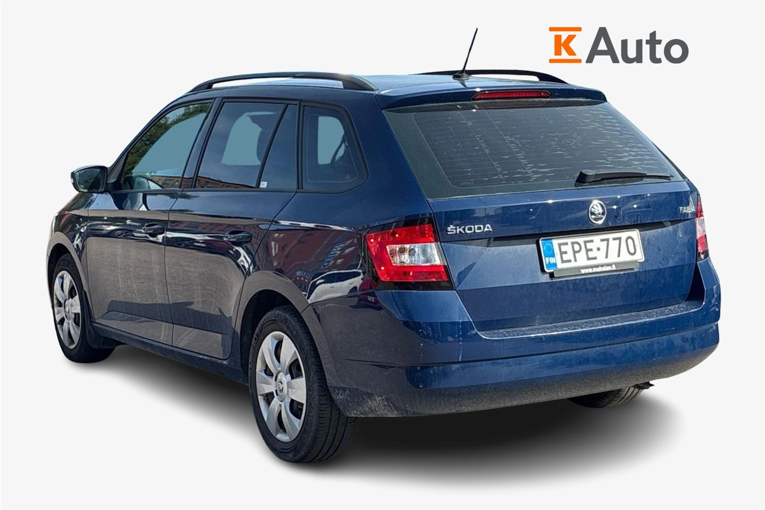sininen Skoda Fabia 2018 kuva 2.