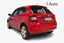 punainen Skoda Fabia 2018 kuva 2.