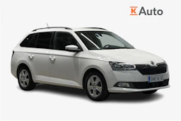 Valkoinen Skoda FABIA 2018 kuva 1.
