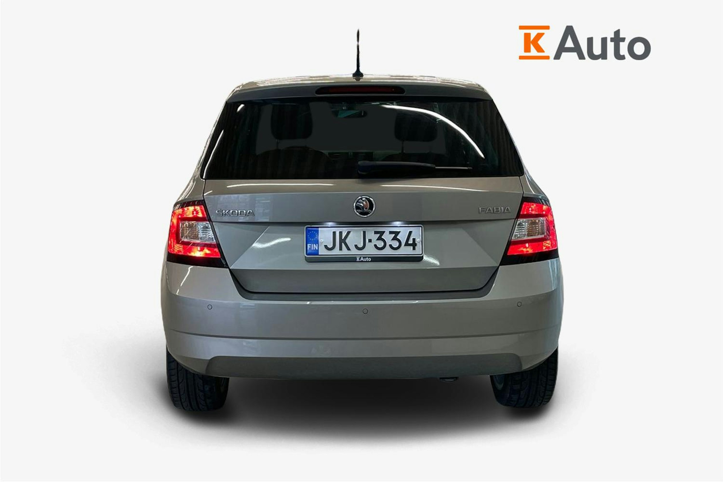 ruskea (beige) Skoda Fabia 2018 kuva 3.