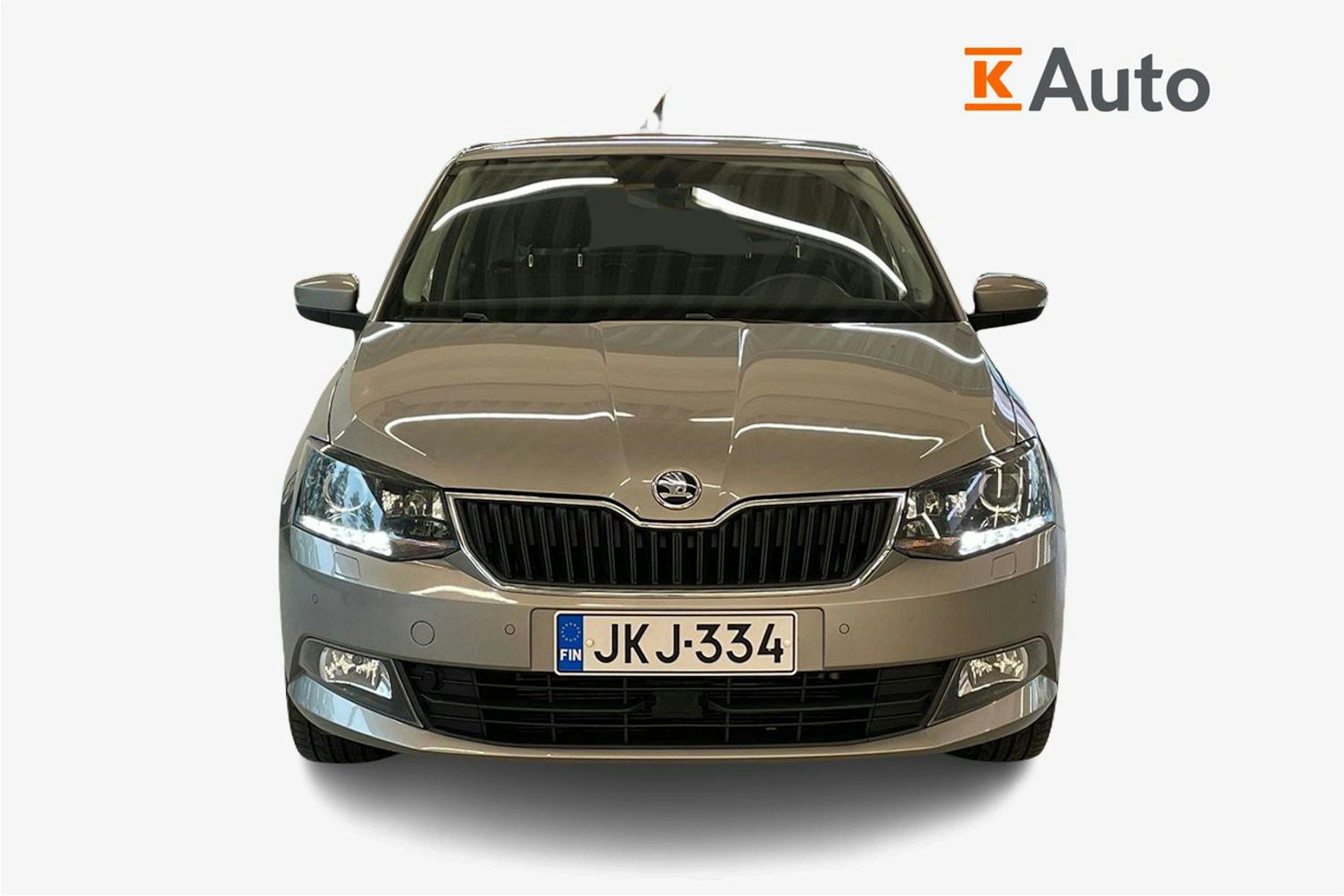 ruskea (beige) Skoda Fabia 2018 kuva 5.