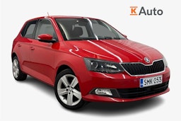 punainen Skoda Fabia 2018 kuva 1.