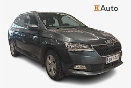 harmaa Skoda Fabia 2019 kuva 1.