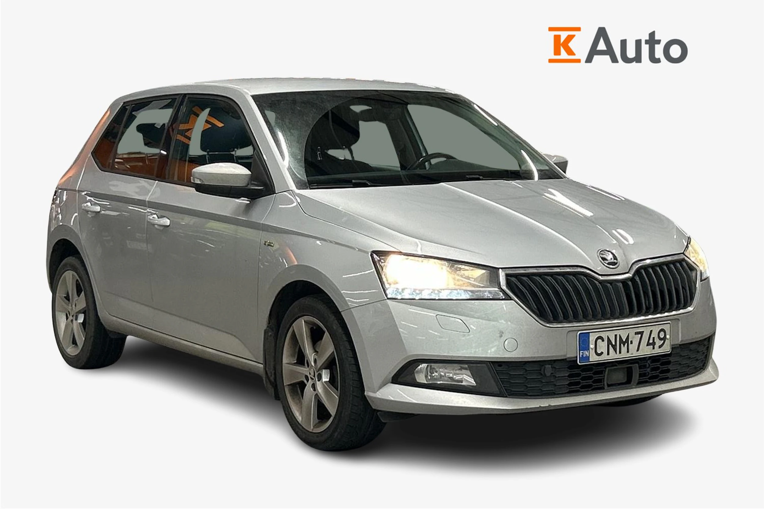 harmaa Skoda Fabia 2019 kuva 1.