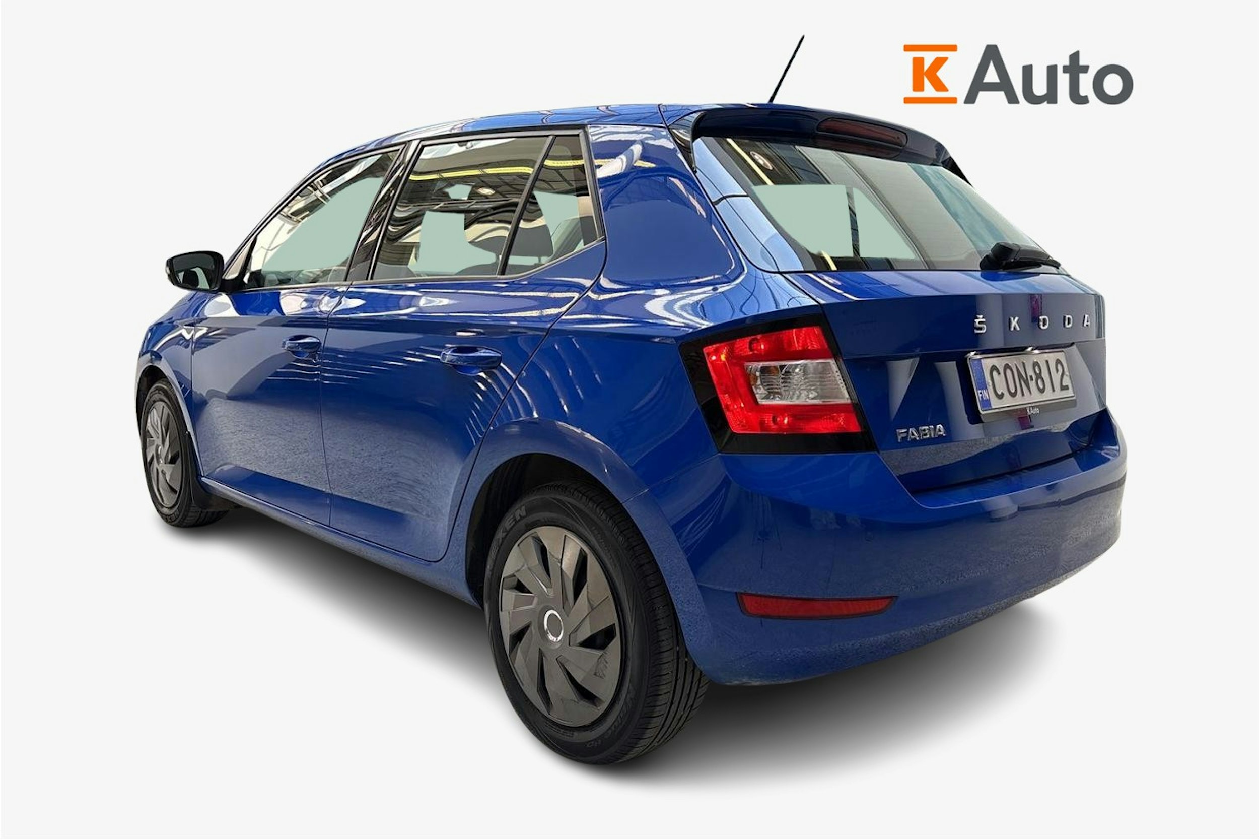 sininen Skoda Fabia 2019 kuva 2.