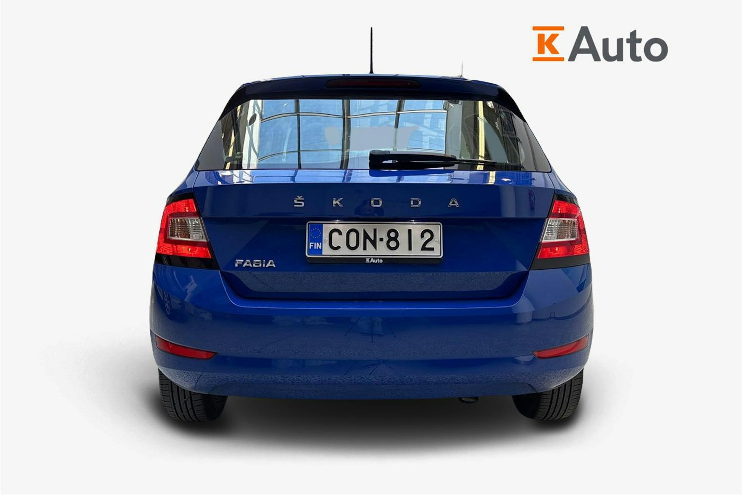 sininen Skoda Fabia 2019 kuva 3.