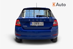 sininen Skoda Fabia 2019 kuva 3.