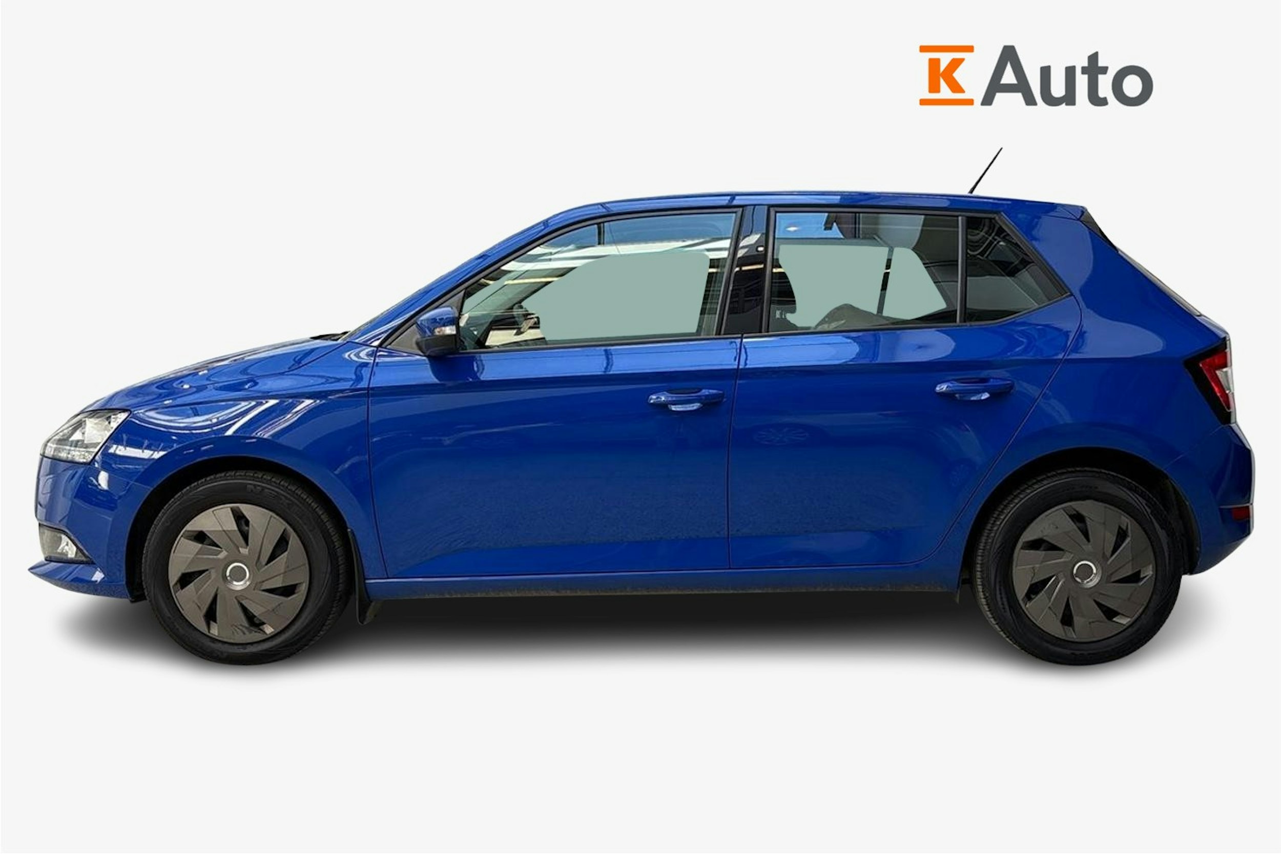 sininen Skoda Fabia 2019 kuva 5.