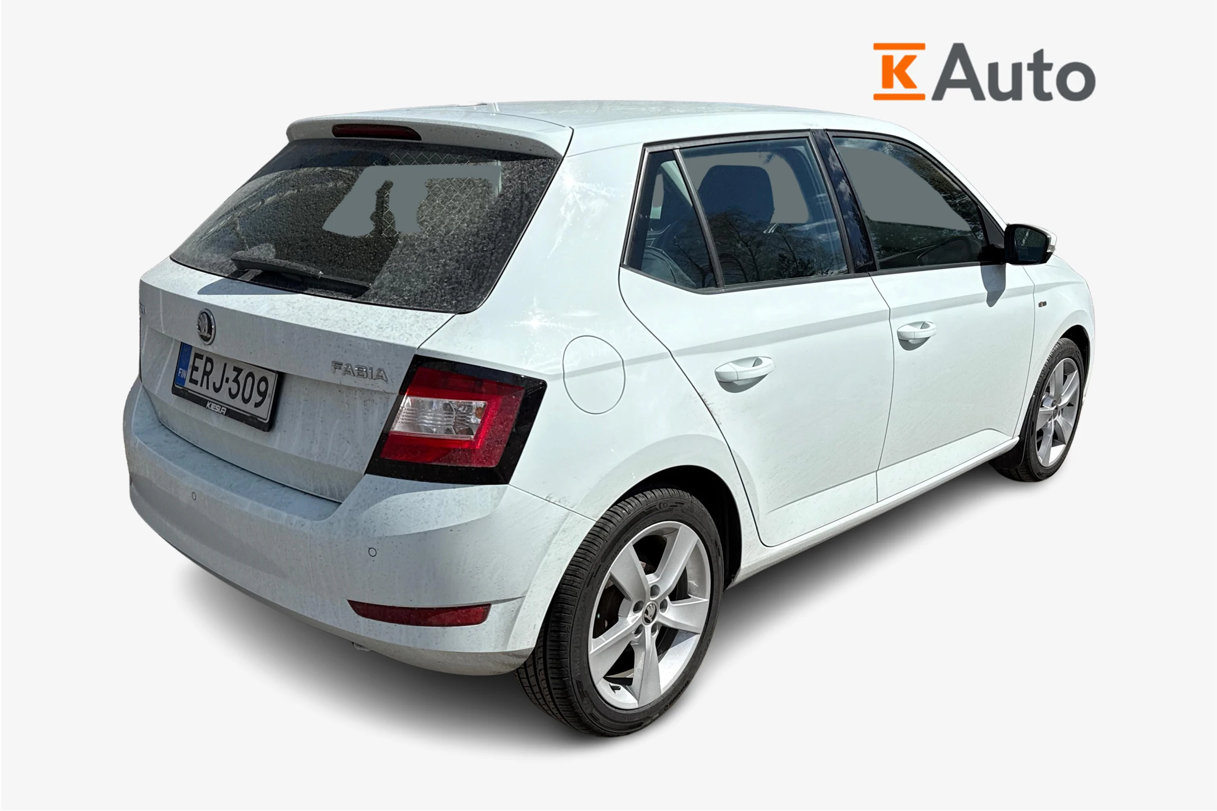 valkoinen Skoda Fabia 2019 kuva 2.