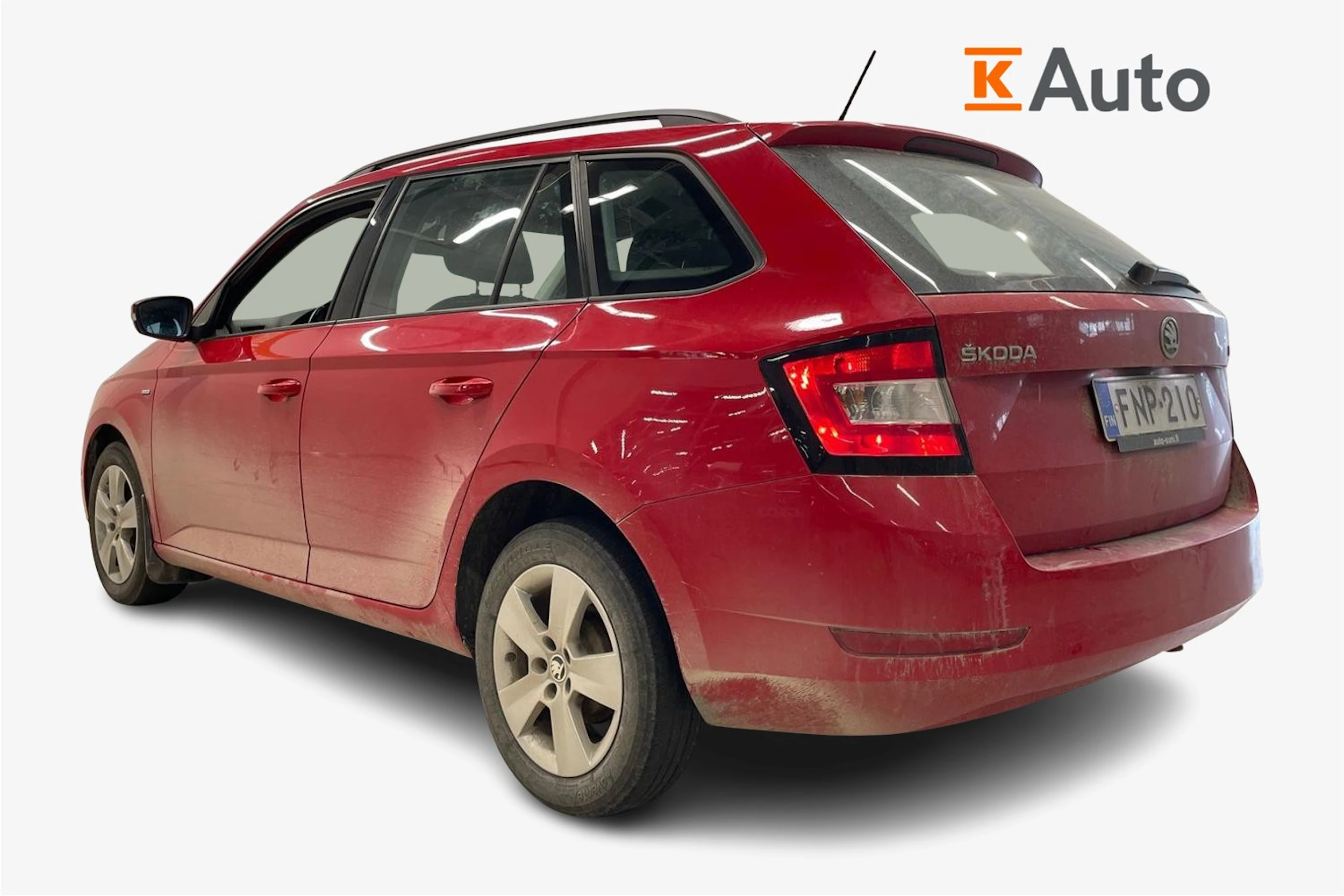 punainen Skoda Fabia 2019 kuva 2.
