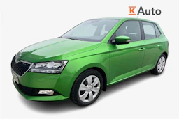 vihreä Skoda Fabia 2019 kuva 1.