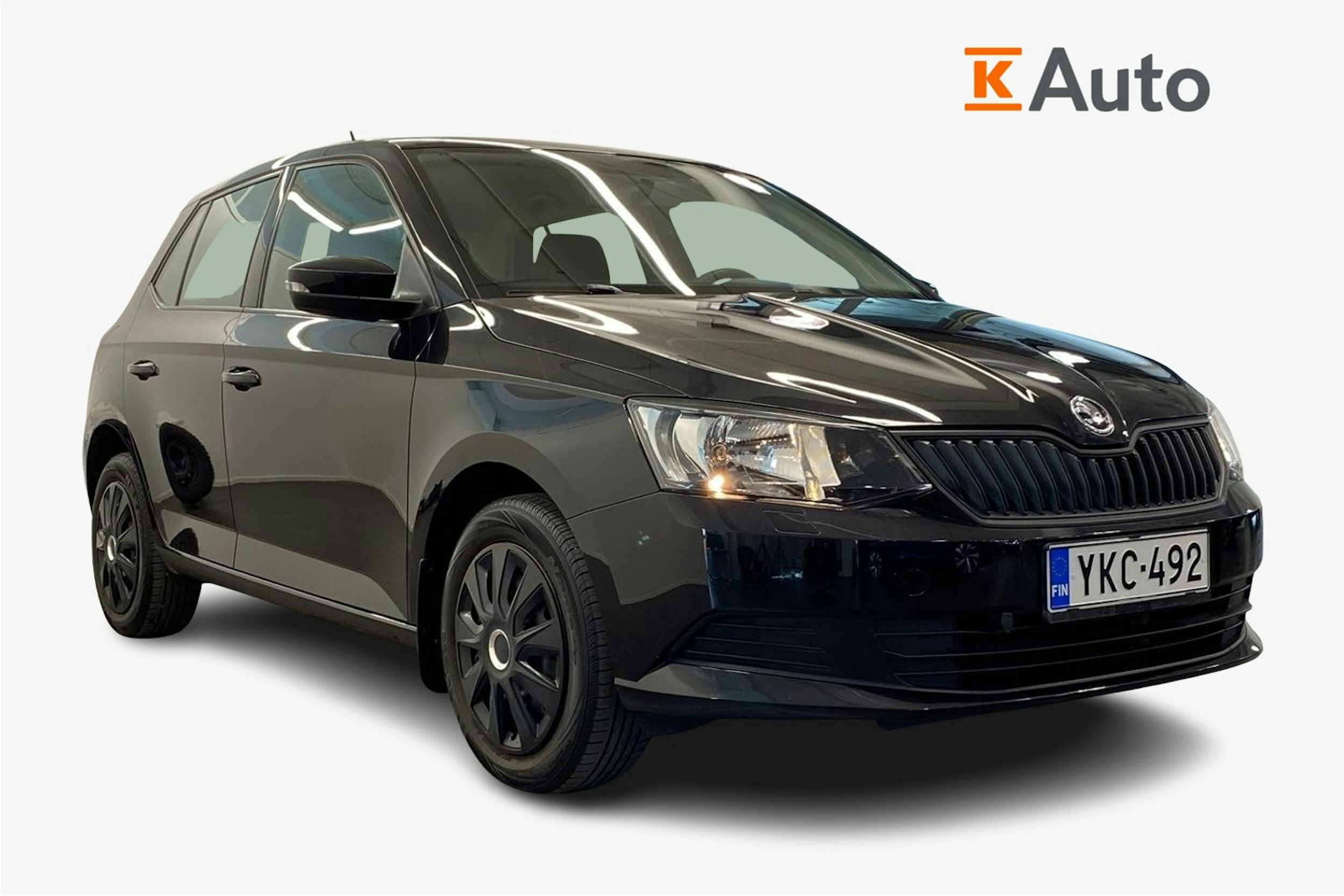 musta Skoda Fabia 2019 kuva 1.