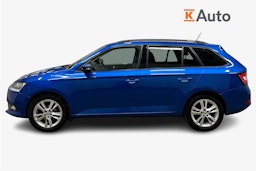 sininen Skoda Fabia 2020 kuva 6.
