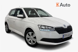 Valkoinen Skoda FABIA 2021 kuva 1.