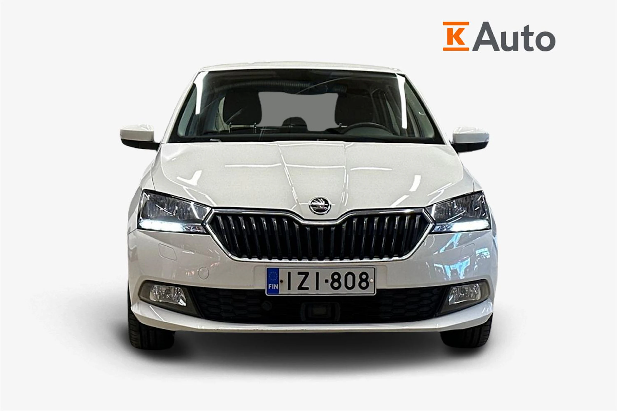 valkoinen Skoda Fabia 2021 kuva 5.