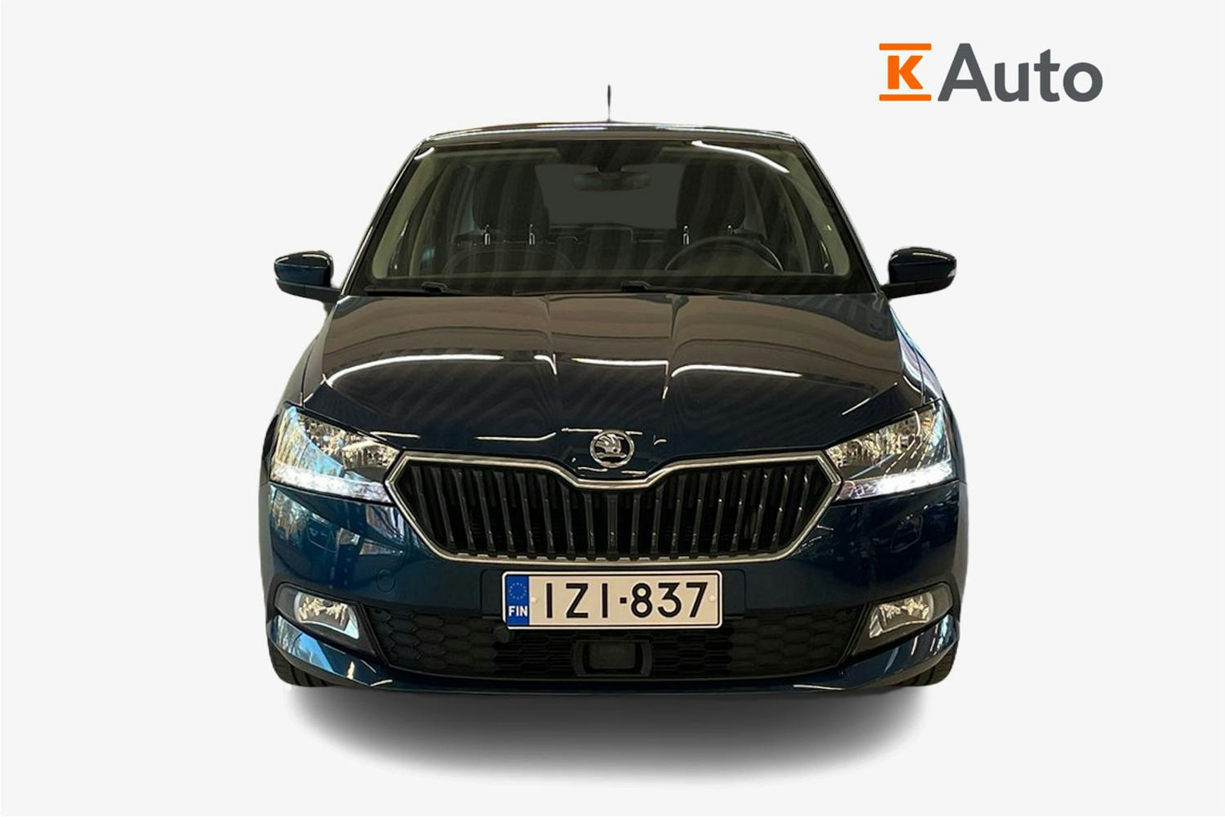 sininen Skoda Fabia 2021 kuva 5.