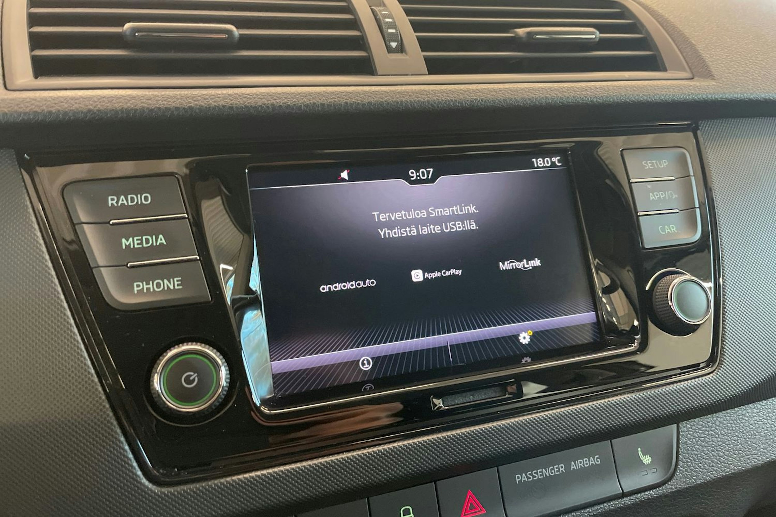 sininen Skoda Fabia 2021 kuva 17.